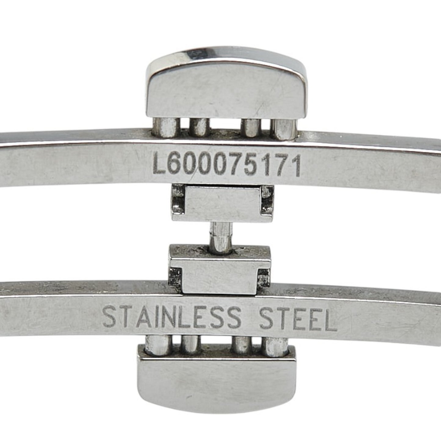 Longines Dolcevita Diamond Bezel Watch L5.155.0 Quartz White Dial Stainless Steel