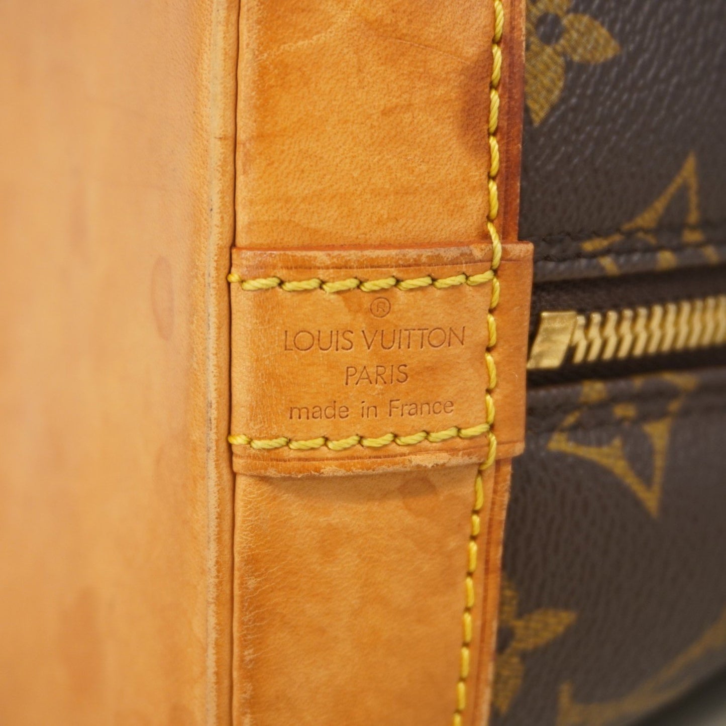 Louis Vuitton Monogram Alma Handbag M51130 Brown