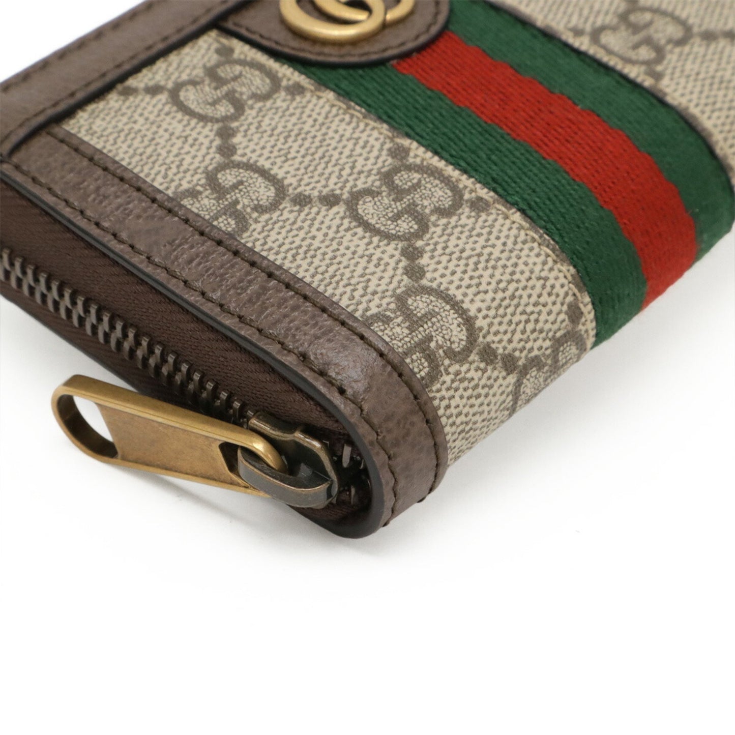 Gucci Ophidia Gg Supreme Coin Case Belt Bag/Waist Bag/Pouch In Pvc And Leather