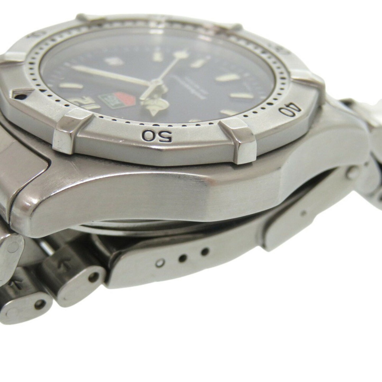 Tag Heuer Professional 200M Wk1213 Ss Blue Silver Quartz Watch 1493Tag Heuer