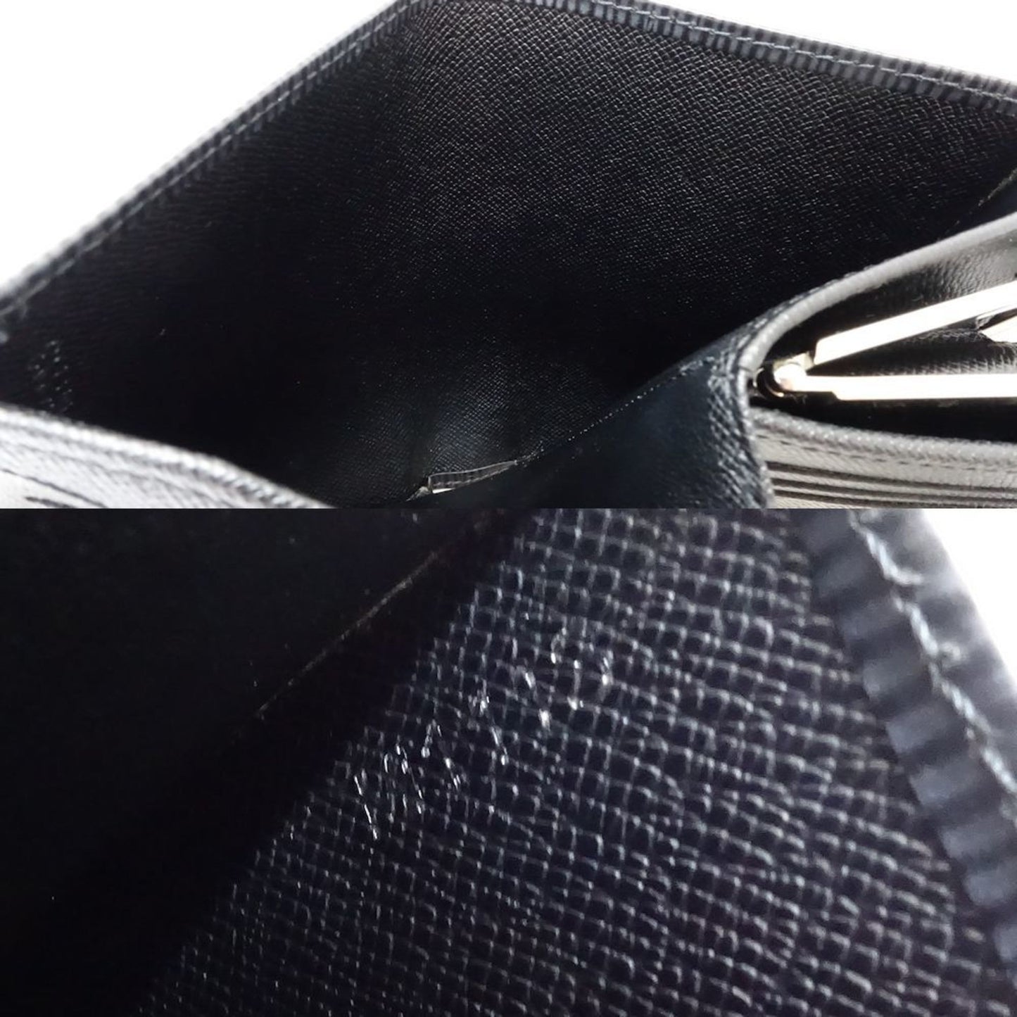 Louis Vuitton Epi Bifold Wallet M63242 Portefeuille Viennois Noir 181573