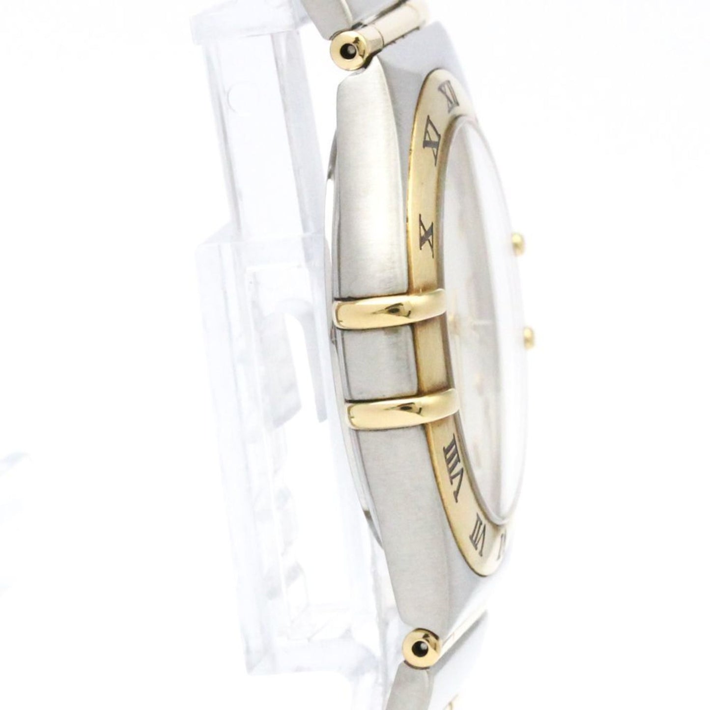 Omega Constellation 18K Gold Steel Quartz