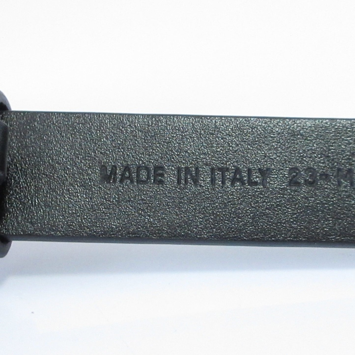 Christian Dior Rhinestone Cd Buckle Leather Narrow Belt