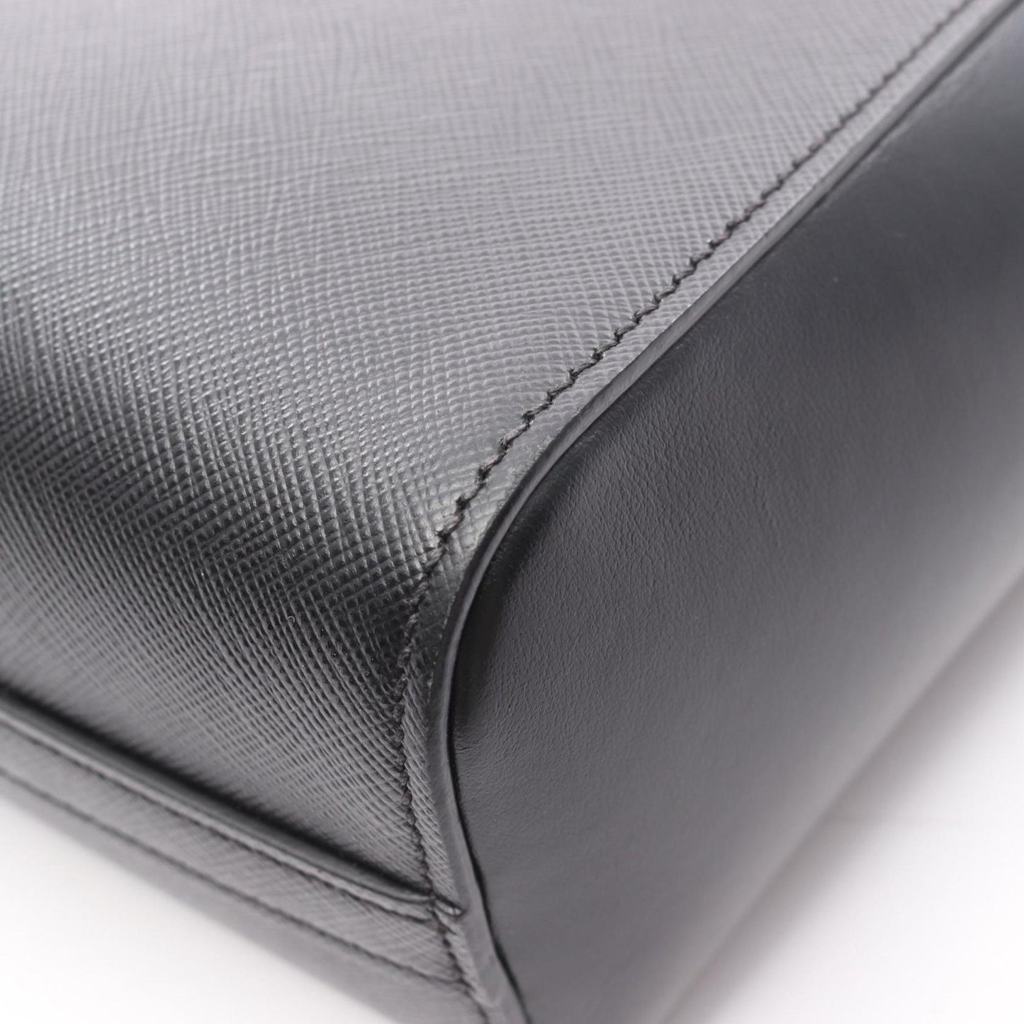 Prada Saffiano + Soft Calf Handbag In Saffiano Leather For Women