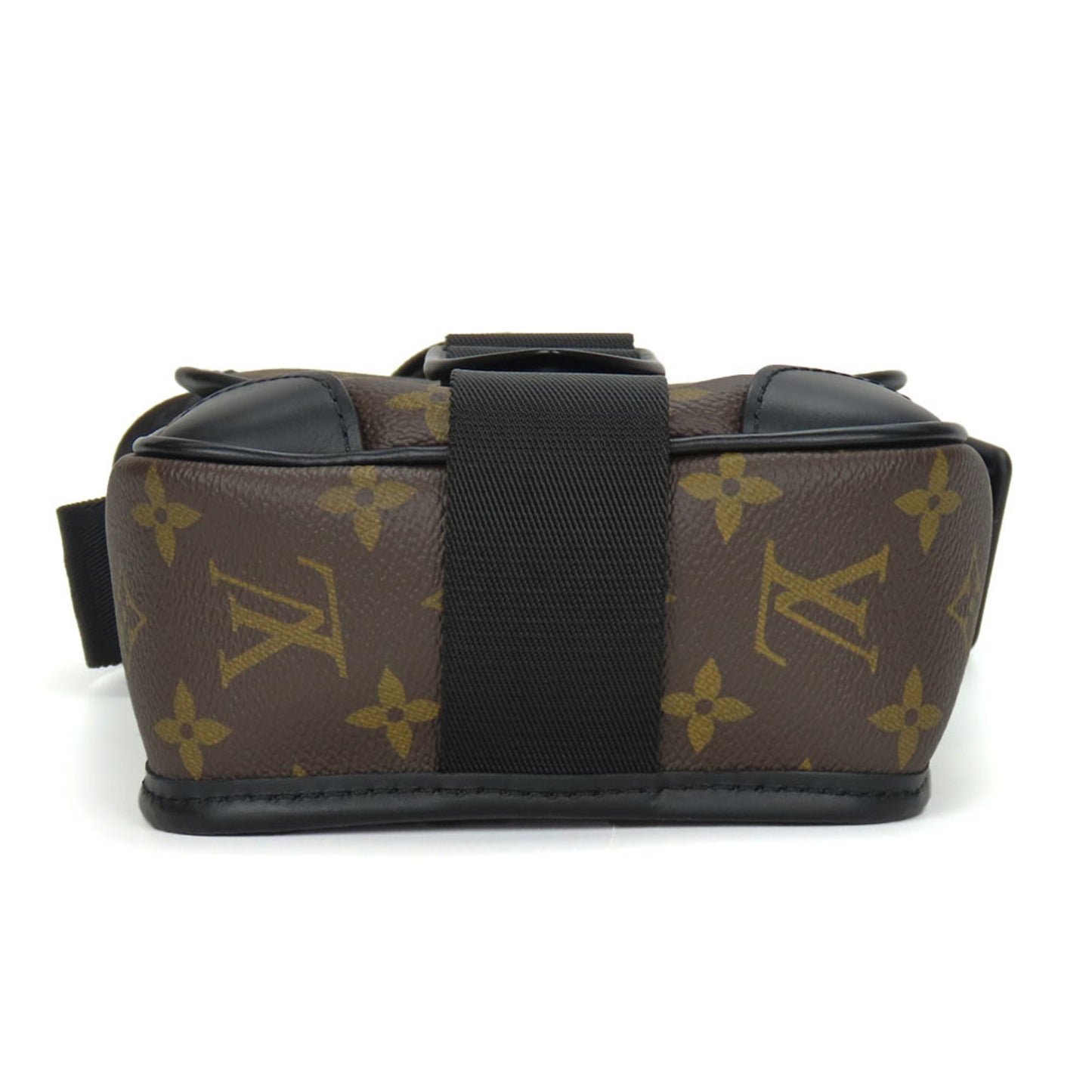 Louis Vuitton Shoulder Bag Archie M46442 Monogram Macassar Brown Black
