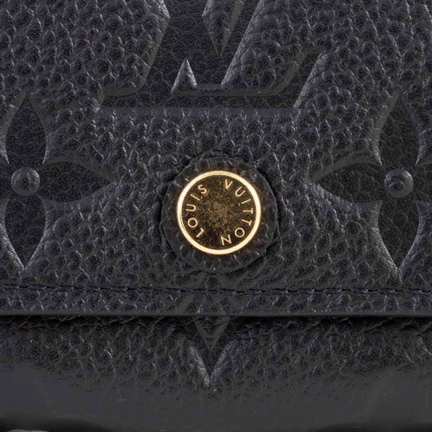 Louis Vuitton Key Case Multicle 6 M64421 Monogram Empreinte Leather Black