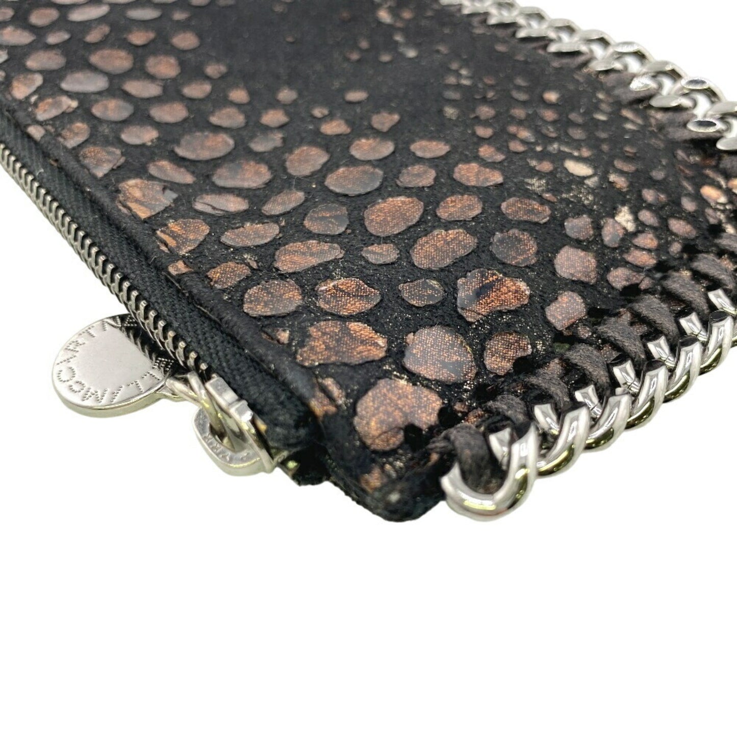 Stella Mccartney Falabella Coin Case Black