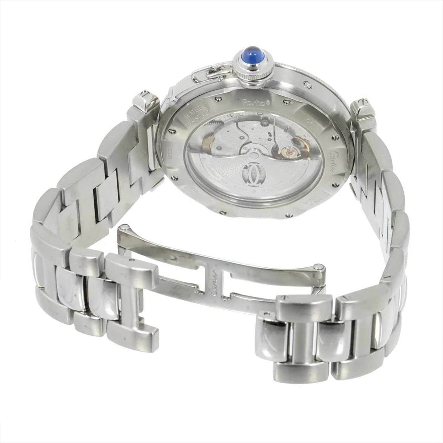 Cartier Pasha 38Mm Gmt W31037H3