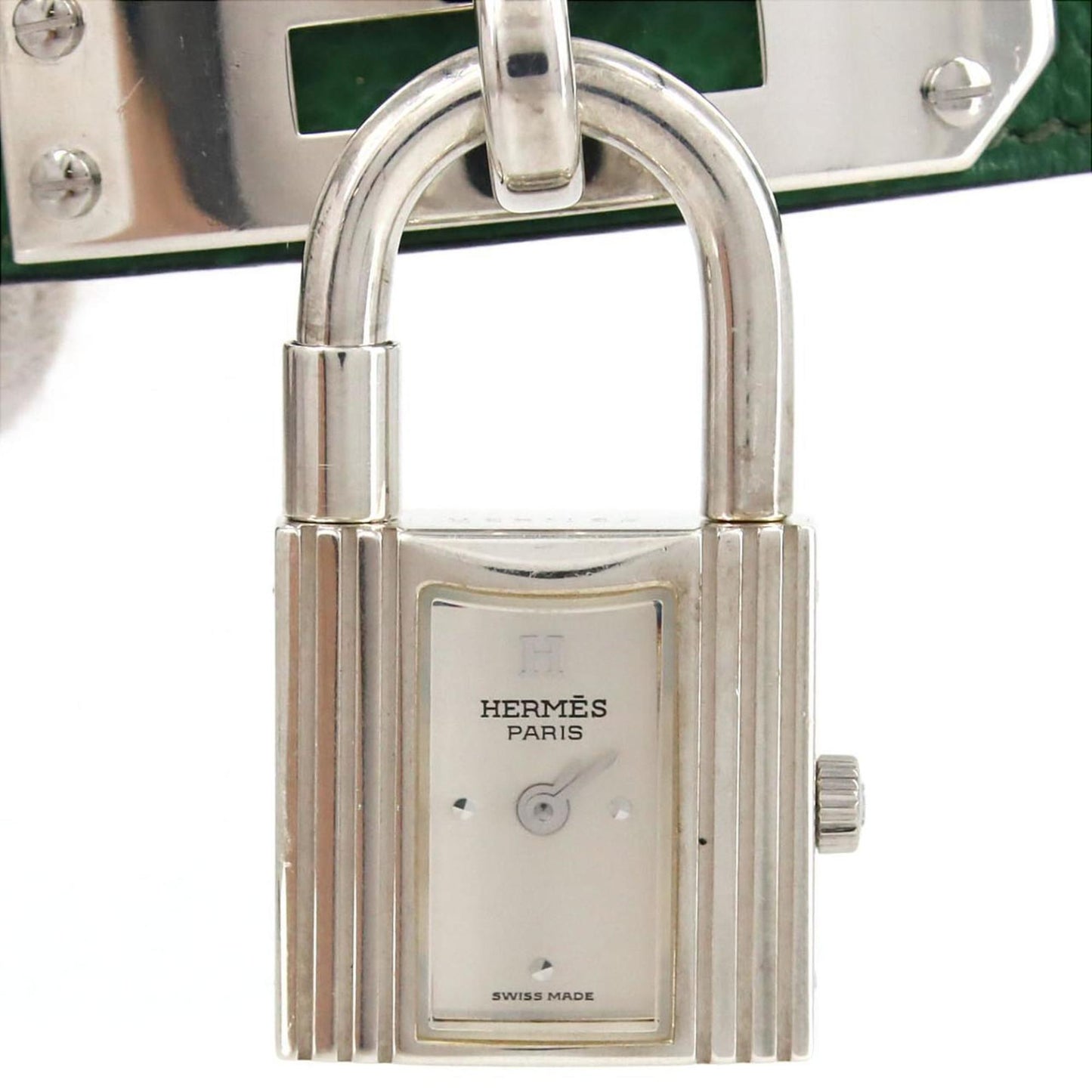 Hermes Kelly Silver Quartz Watch