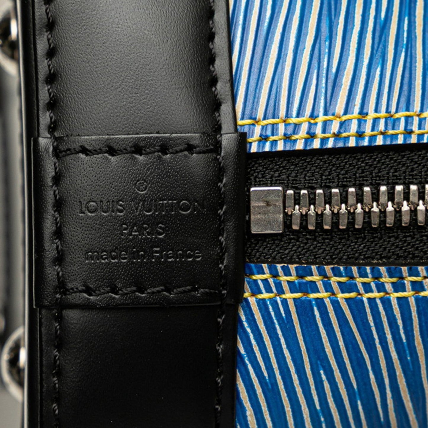 Louis Vuitton Epi Denim Alma Bb Handbag/Shoulder Bag