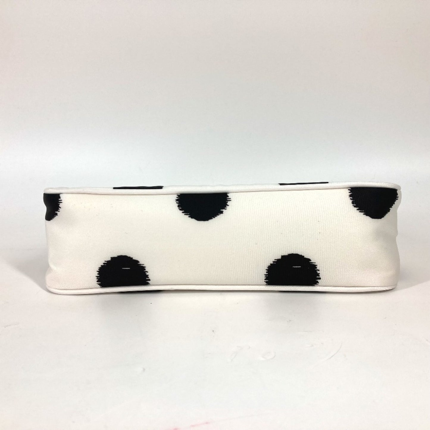 Prada 1Ne515 Re-Edition 2000 Dot Polka Dot Shoulder Bag Shoulder Bag White Black