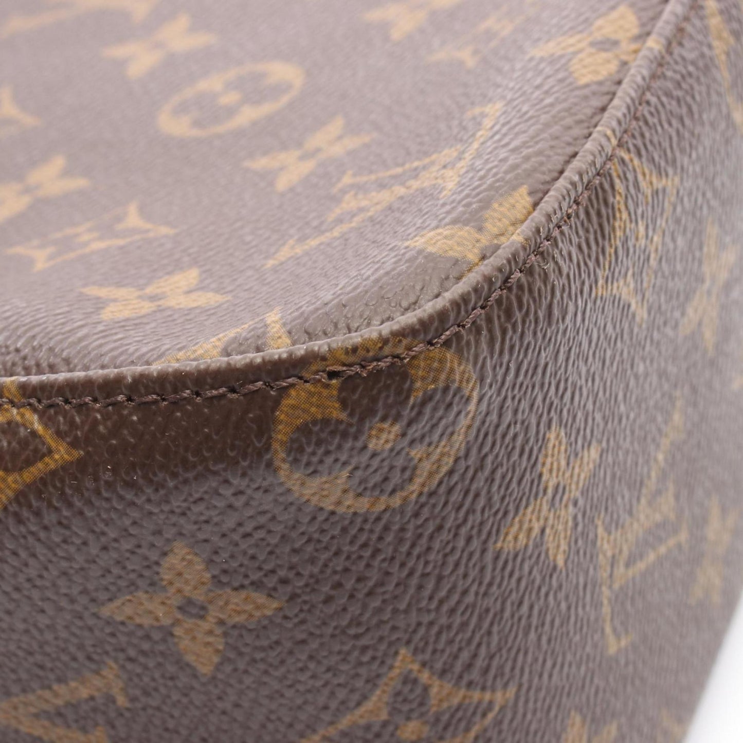 Louis Vuitton Louis Vuitton Looping Mm Monogram Shoulder Bag Coated Canvas Leather
