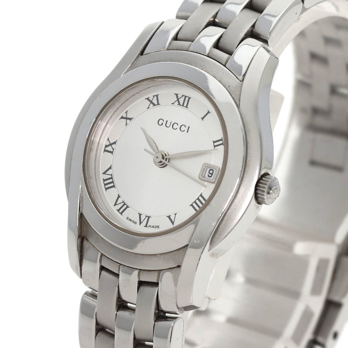 Gucci 5500L Watch Stainless Steel Ss