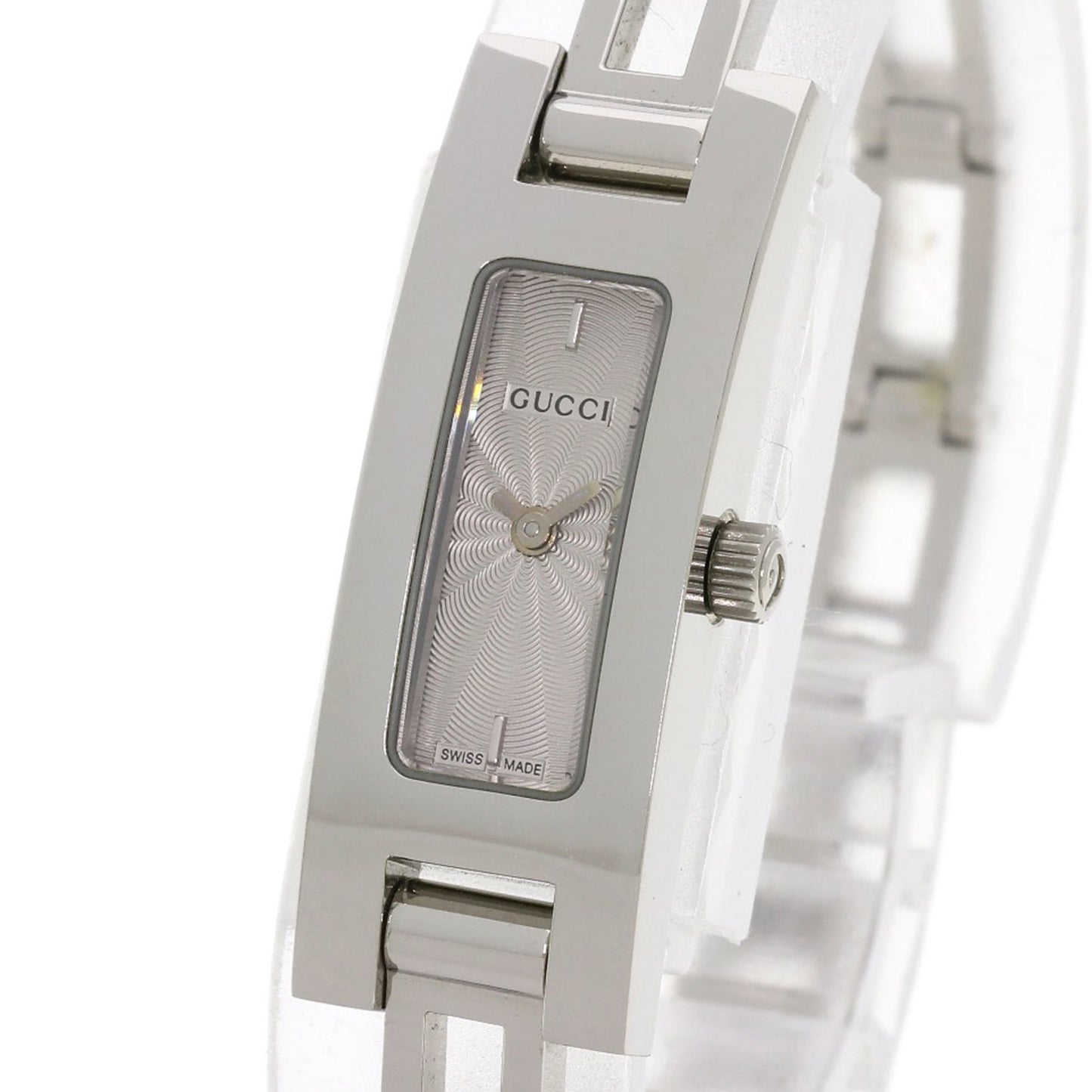 Gucci 3900L Watch Stainless Steel Ss
