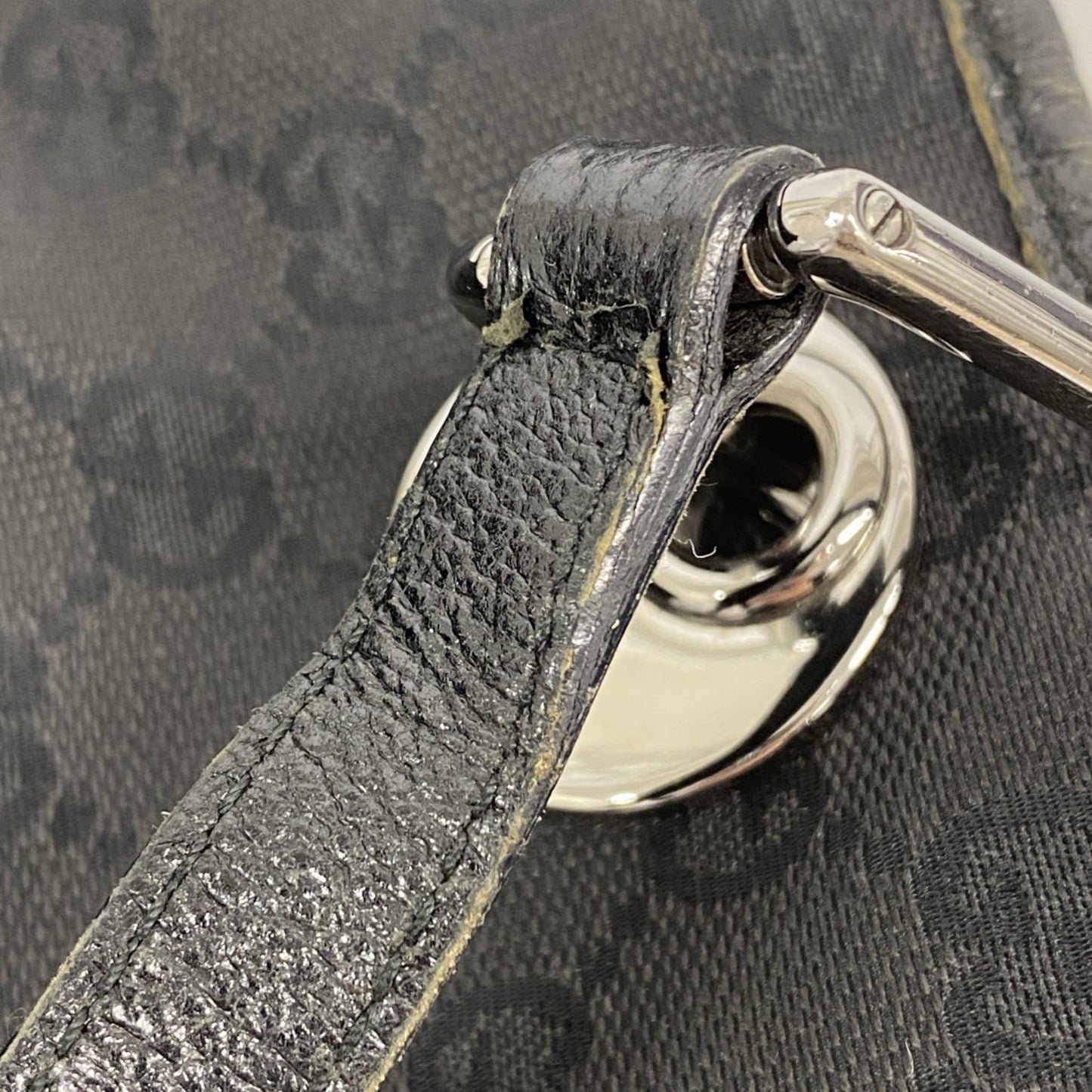 Gucci Gg Canvas Tote Bag 120840 Black