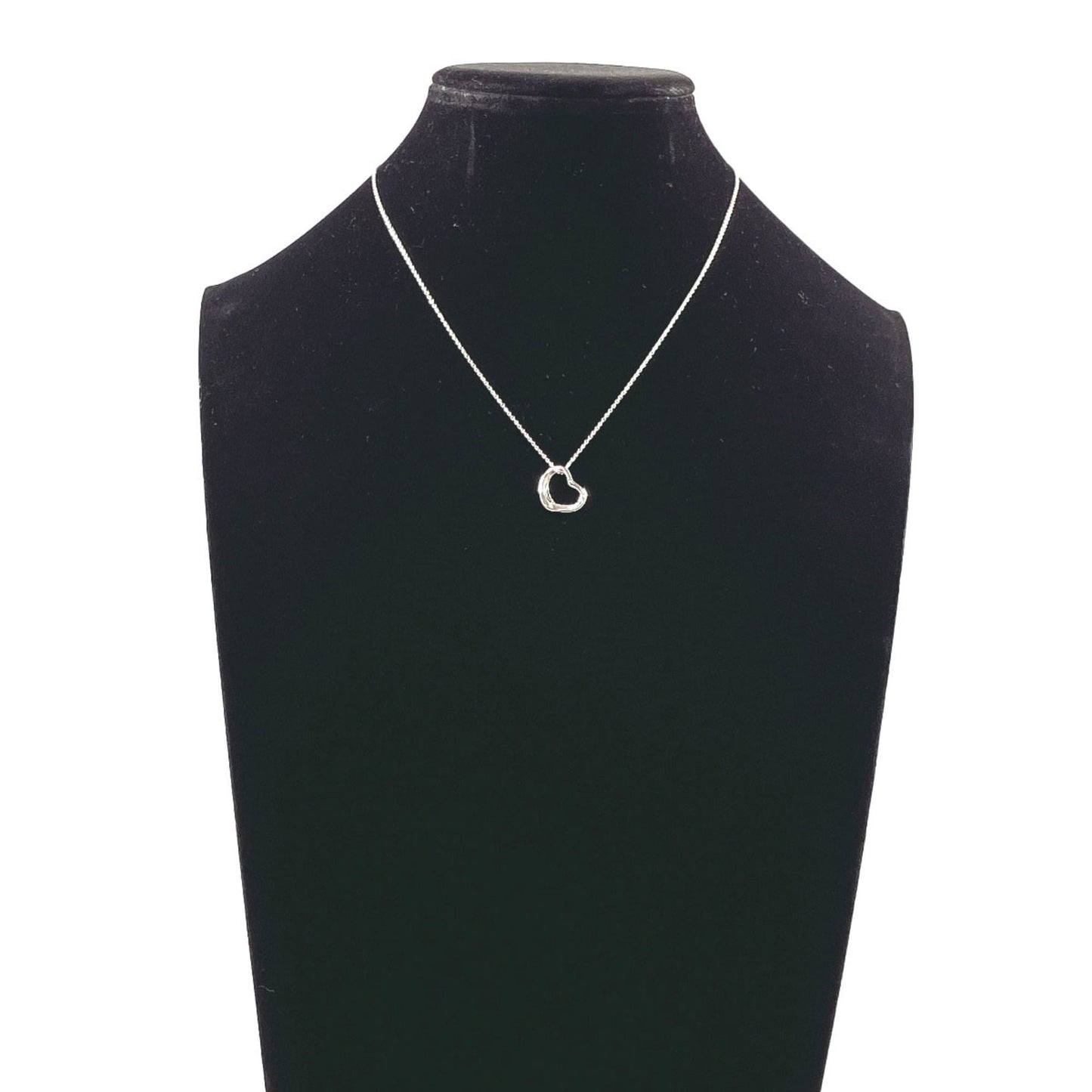 Tiffany & Co. Tiffany Heart Elsa Peretti Necklace In 925 Sterling Silver