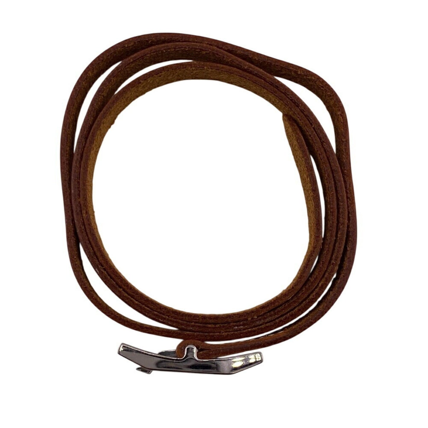 Hermes B-Api Double Tour 2000 Bangle Bracelet
