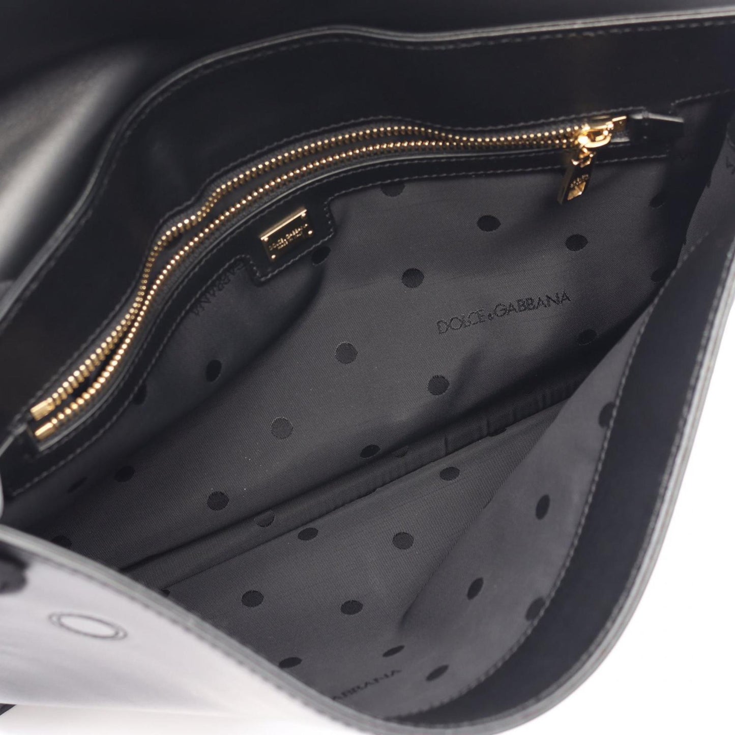Dolce & Gabbana Mediterraneo Leather Clutch Bag For Men