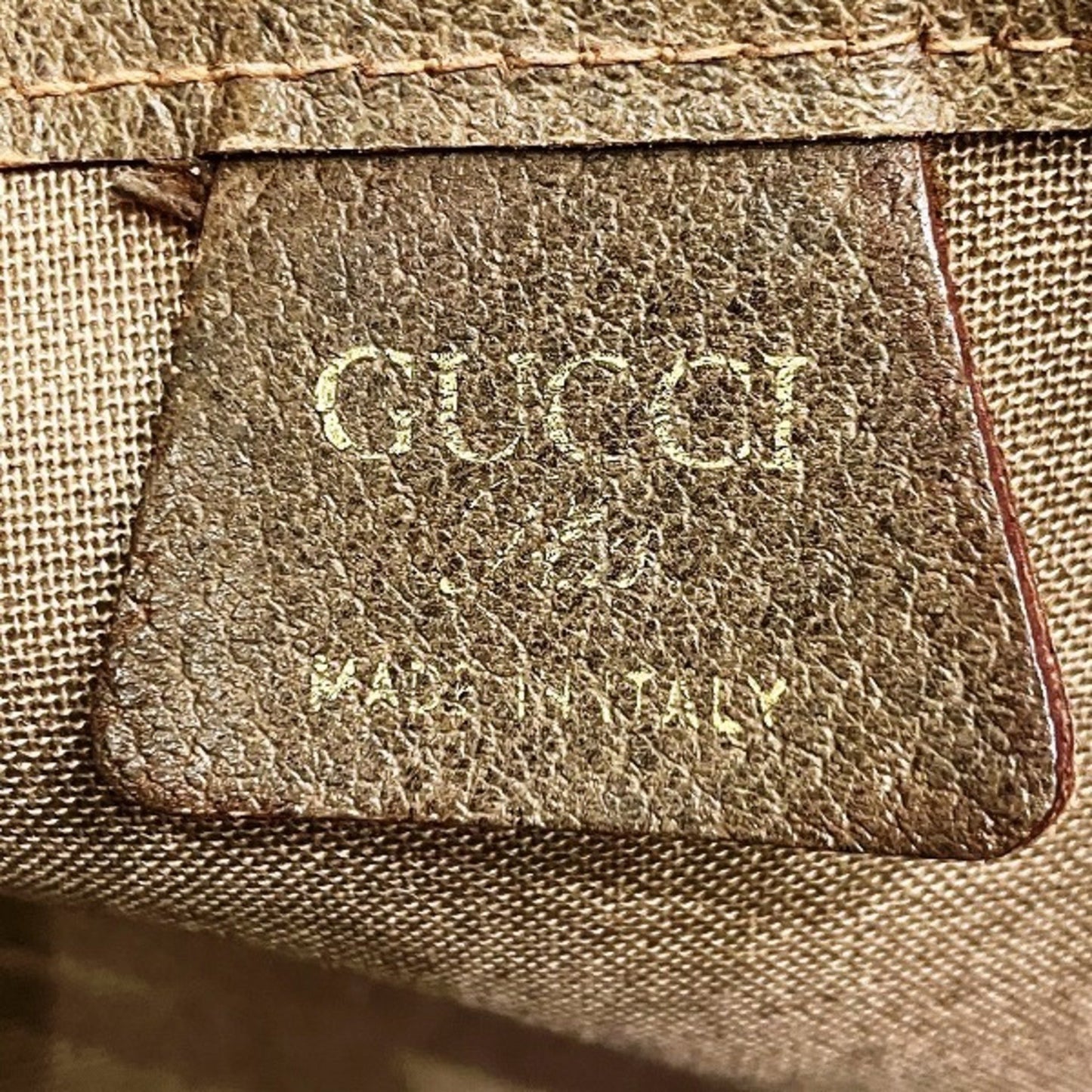 Gucci Gg Plus Old Gucci Sherry Line Bag Tote