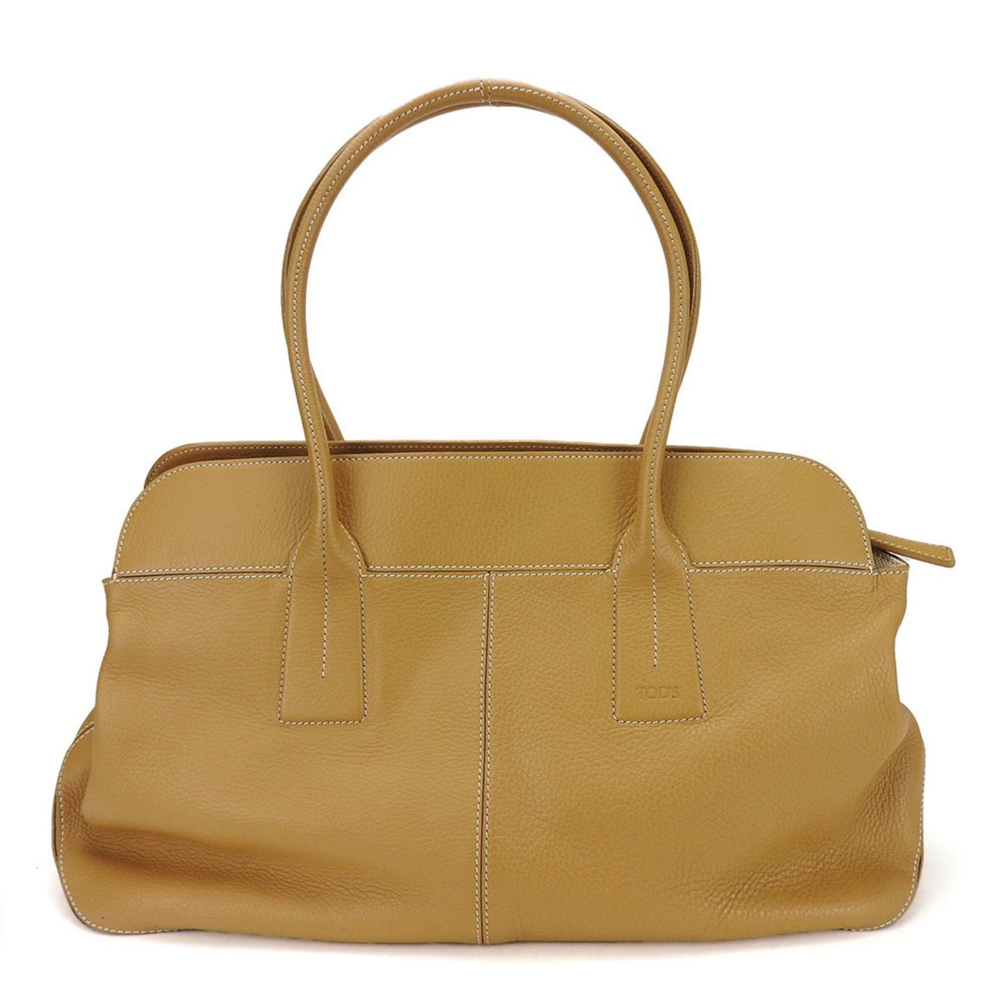 Tod'S Tods Tote Bag Leather Beige