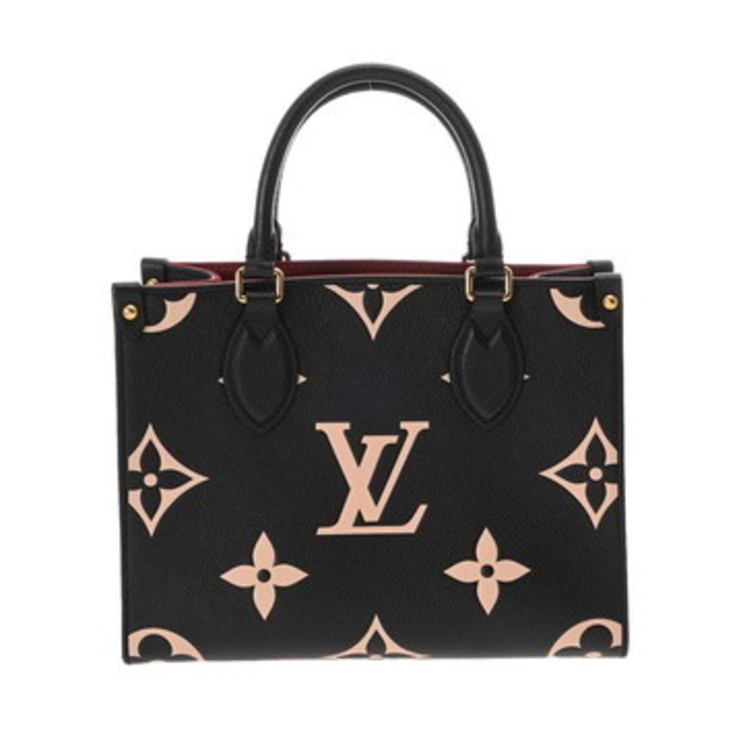Louis Vuitton Louis Vuitton Monogram Empreinte On The Go Pm 2Way Black/Beige M45659