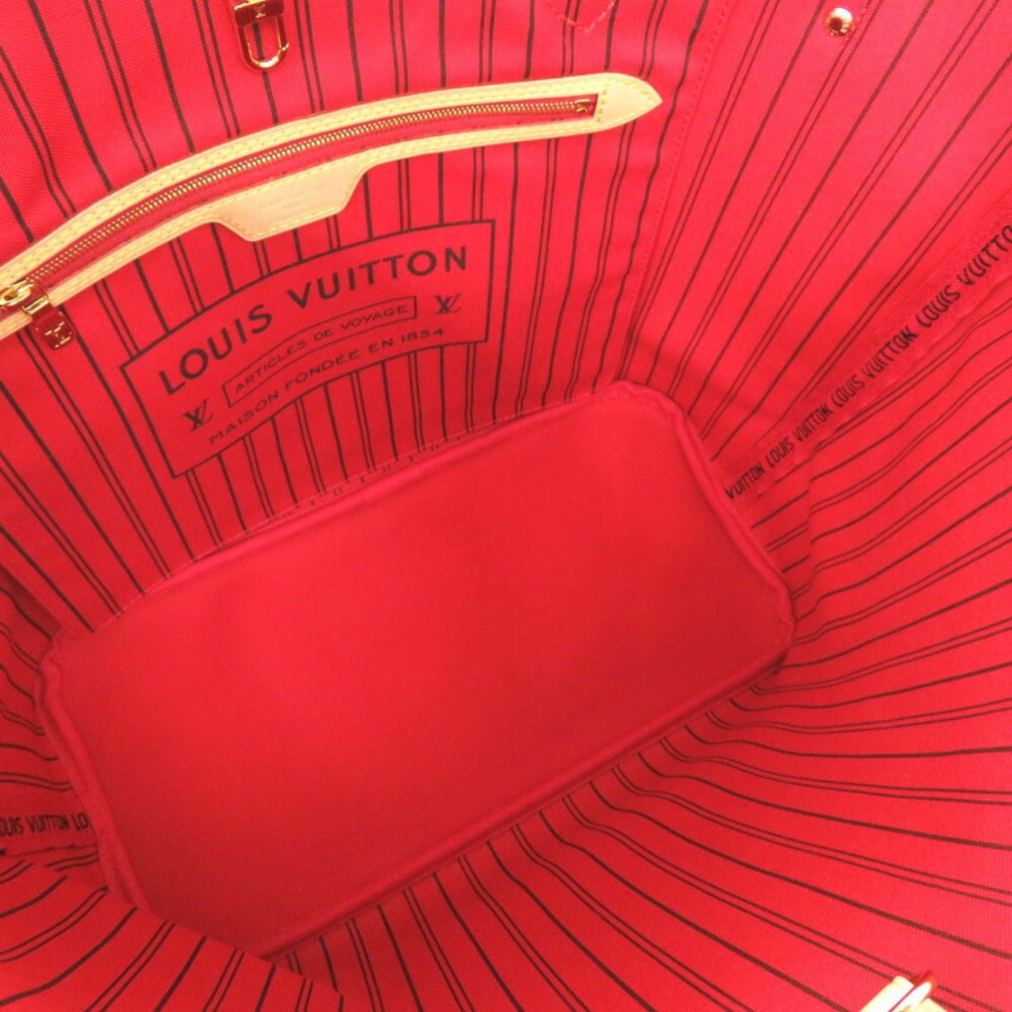 Unused Louis Vuitton Current Product Neverfull Mm Monogram Cerise Ic Tag M46987 Tote Bag Lv 1093