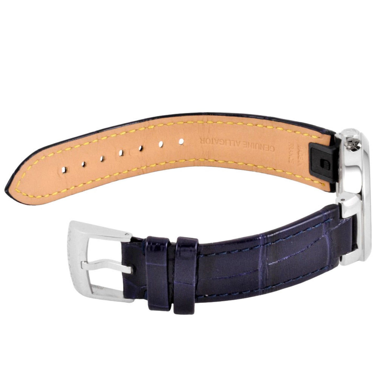 Louis Vuitton Louis Vuitton Qa159Z Tambour Mm Rainbow Watch Quartz Silver Dial Multicolor Ss