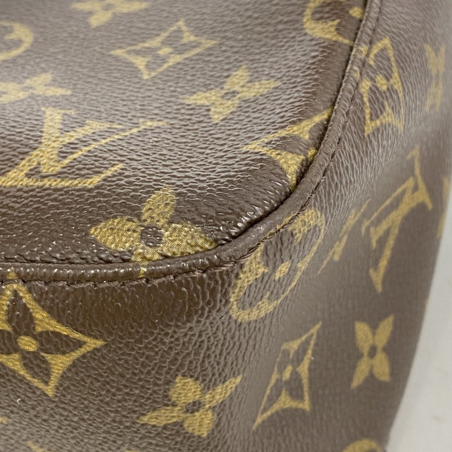 Louis Vuitton Monogram Looping Mm Shoulder Bag M51146 Brown