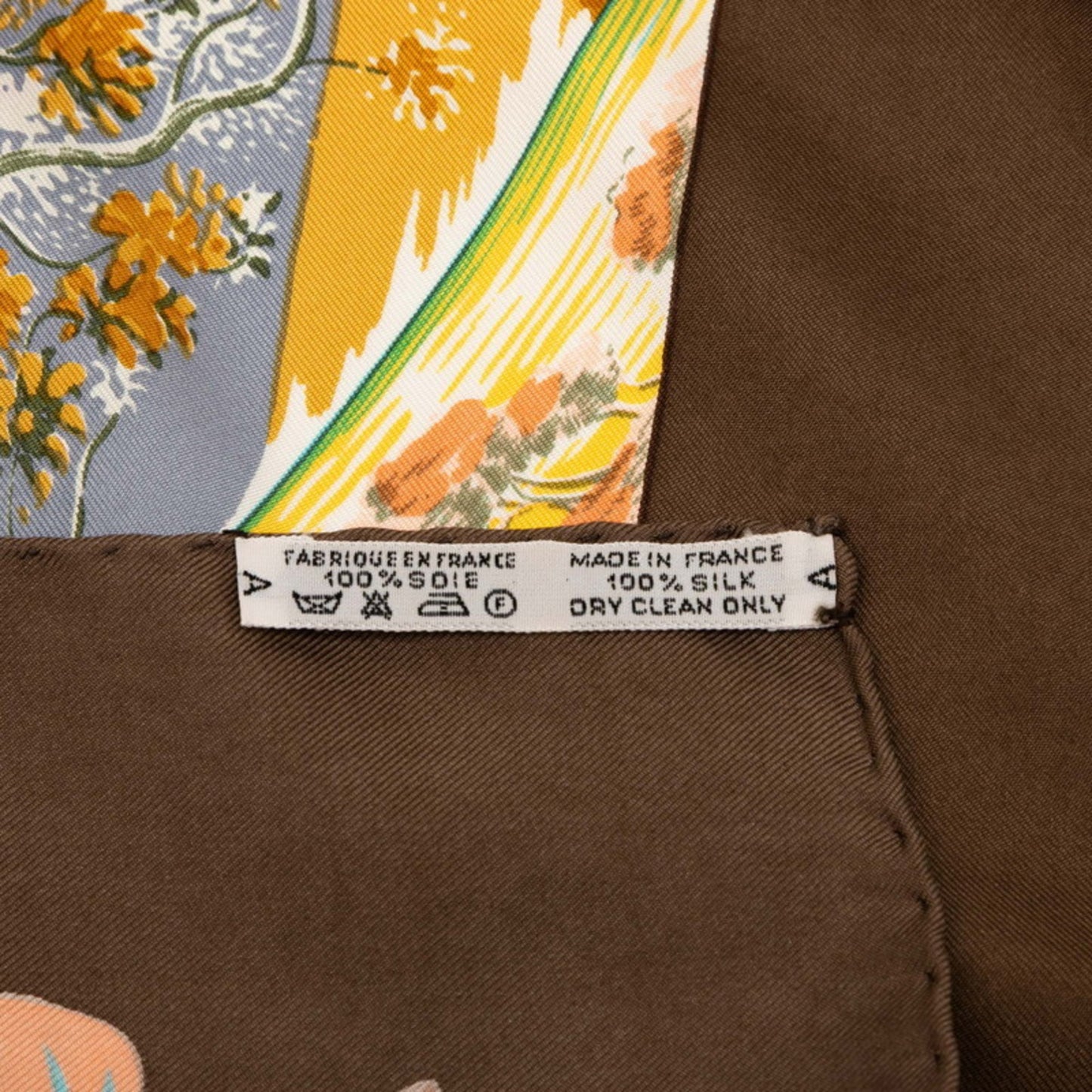 Herms Carr 90 Tropic Scarf