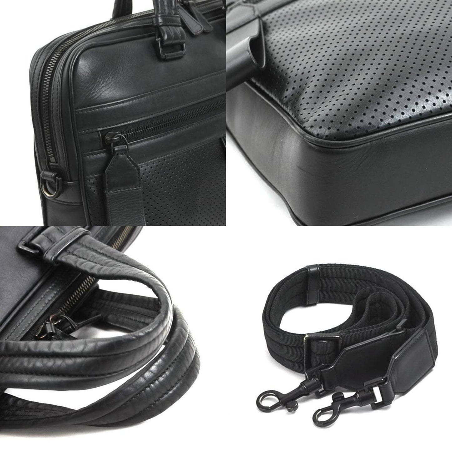 Bottega Veneta Handbag Bag Leggero Leather Black