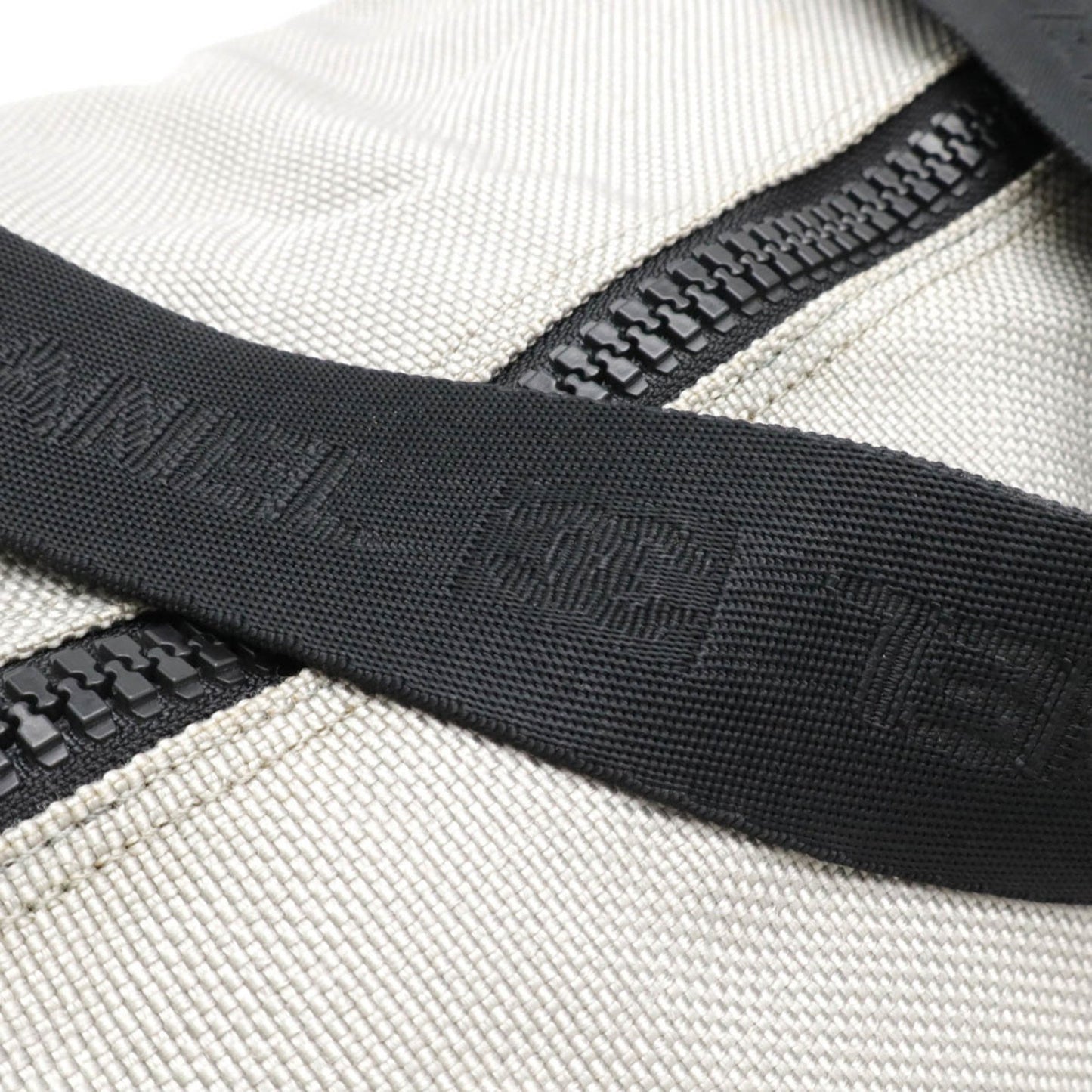 Chanel Chanel Sports Line Boston Bag Travel Shoulder Nylon Gray Black White