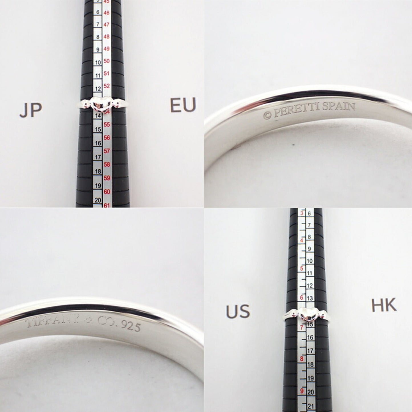 Tiffany 925 Bean Ring