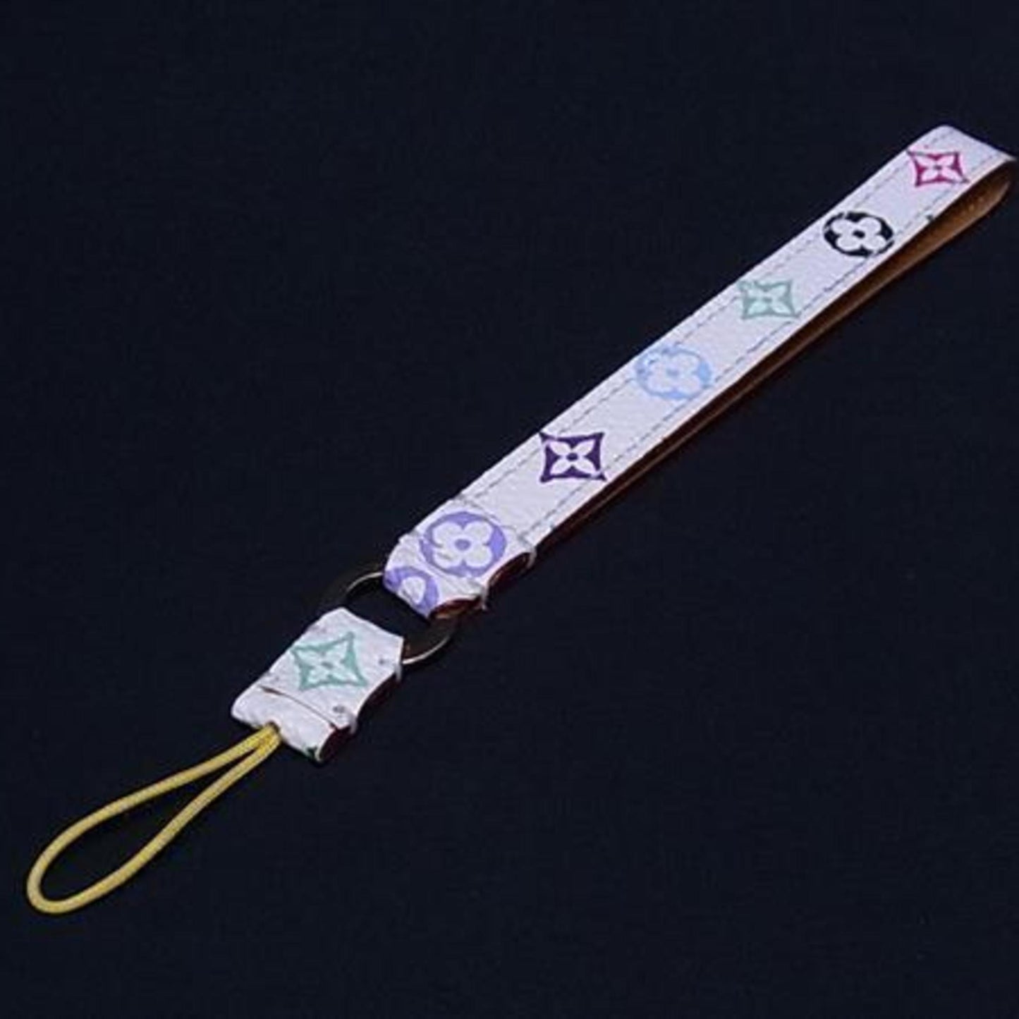 Louis Vuitton Dragonne Telephone Strap M92597 Monogram Multicolore Leather