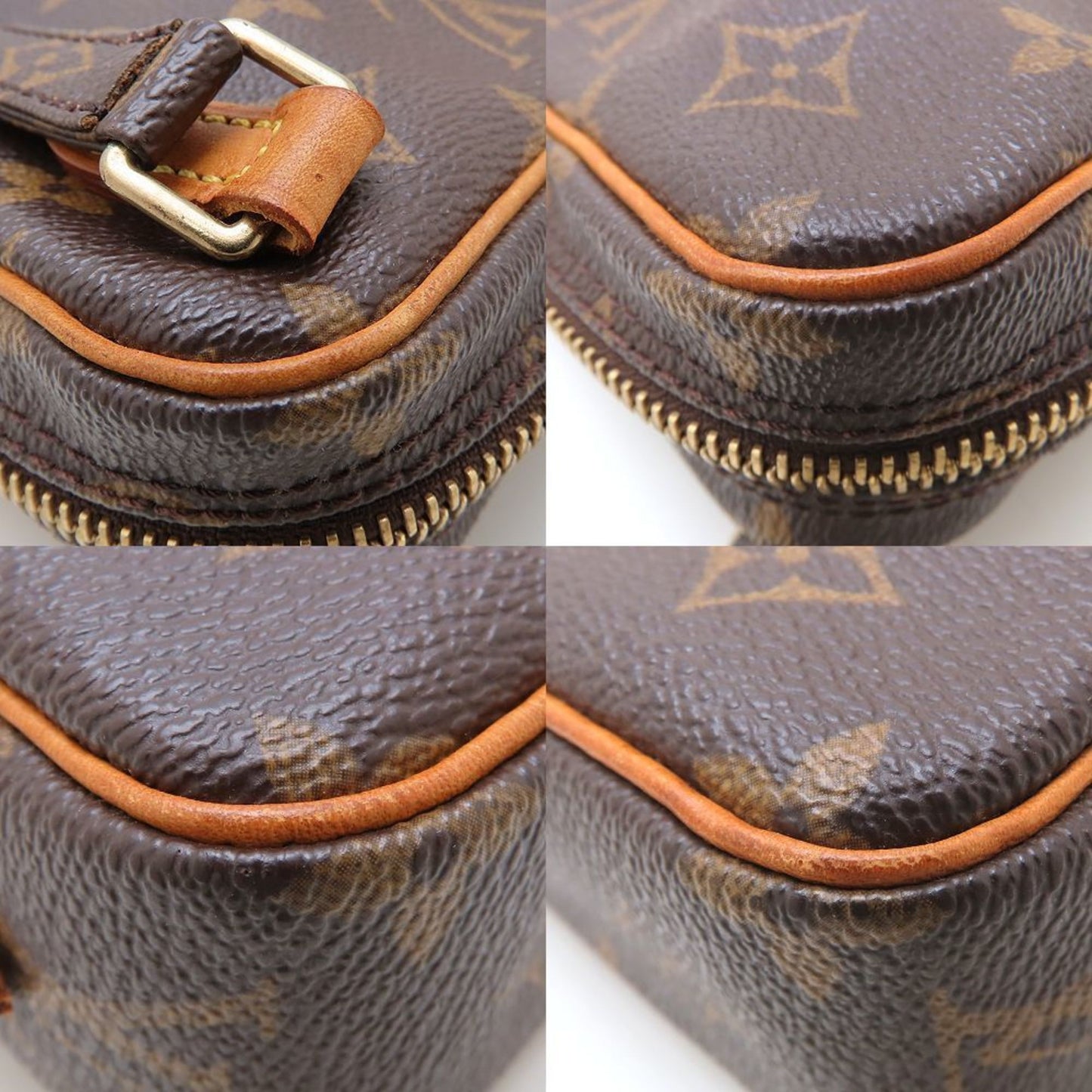 Louis Vuitton Monogram Marly Bandouliere M51828 Shoulder Bag Brown