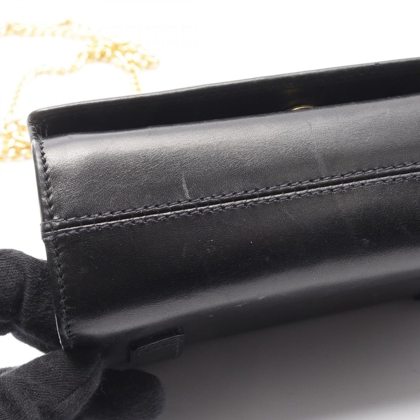 Salvatore Ferragamo Gancini Leather Shoulder Bag For Women