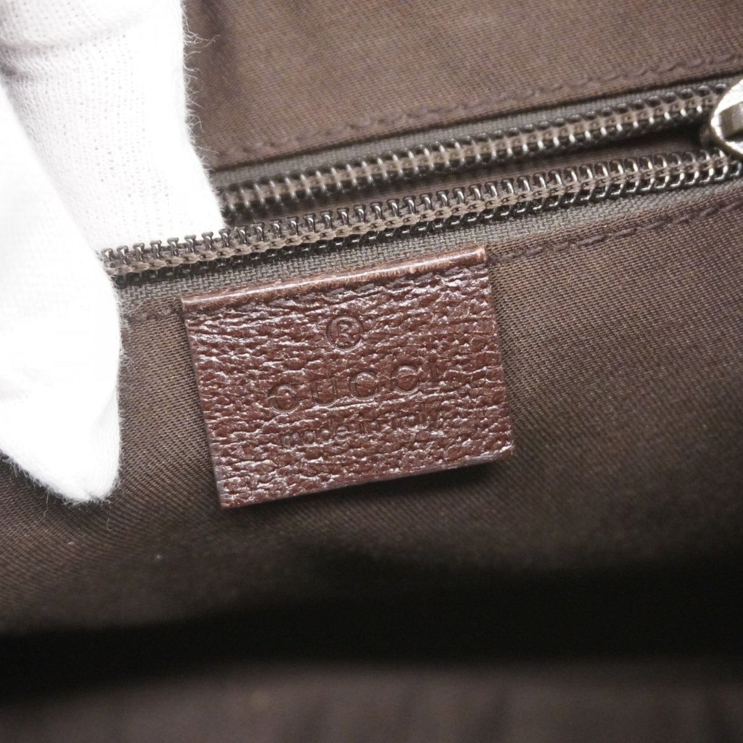 Gucci Gg Canvas Shoulder Bag 122790 Brown