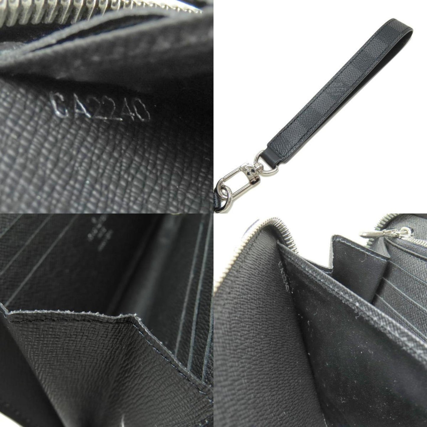 Louis Vuitton N60379 Zippy Dragonne Long Wallet Damier Canvas