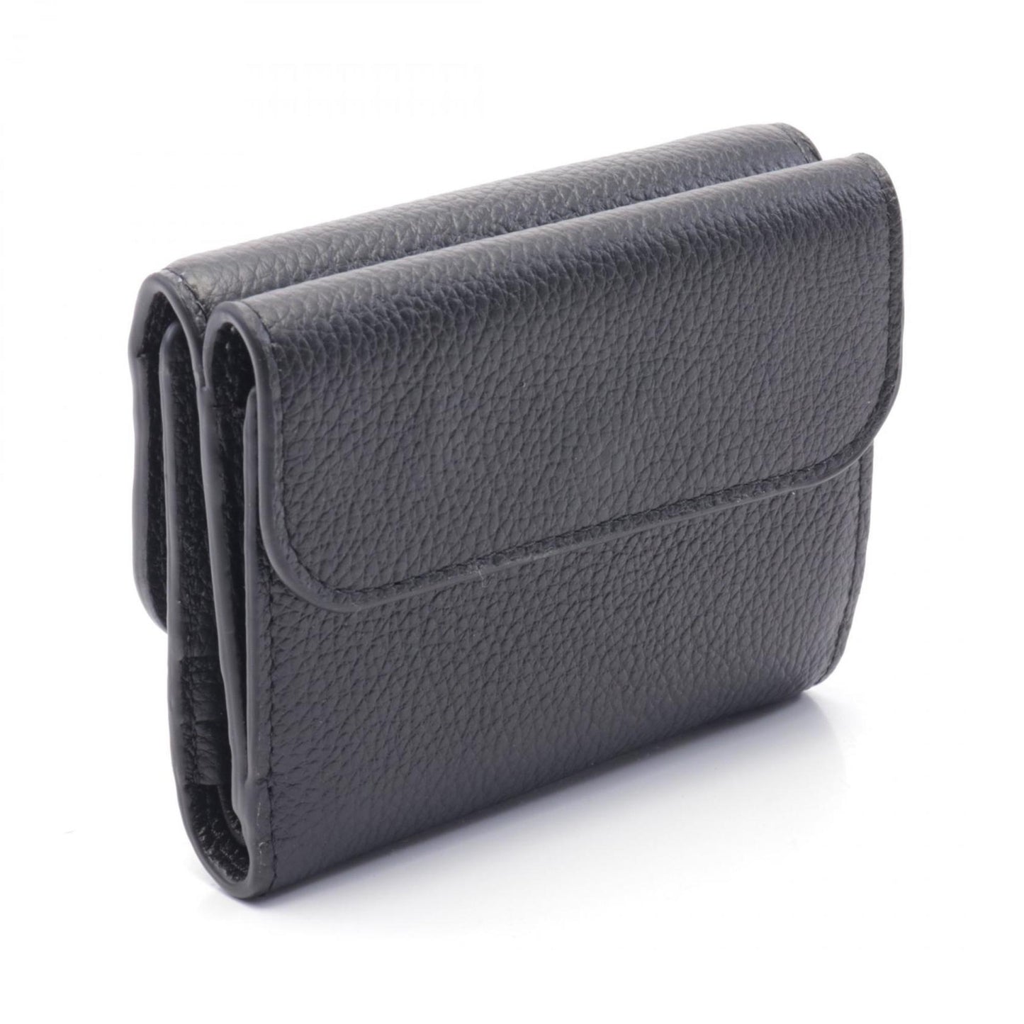 Chlo Chloe Marcie Small Trifold Wallet Tri-Fold Leather