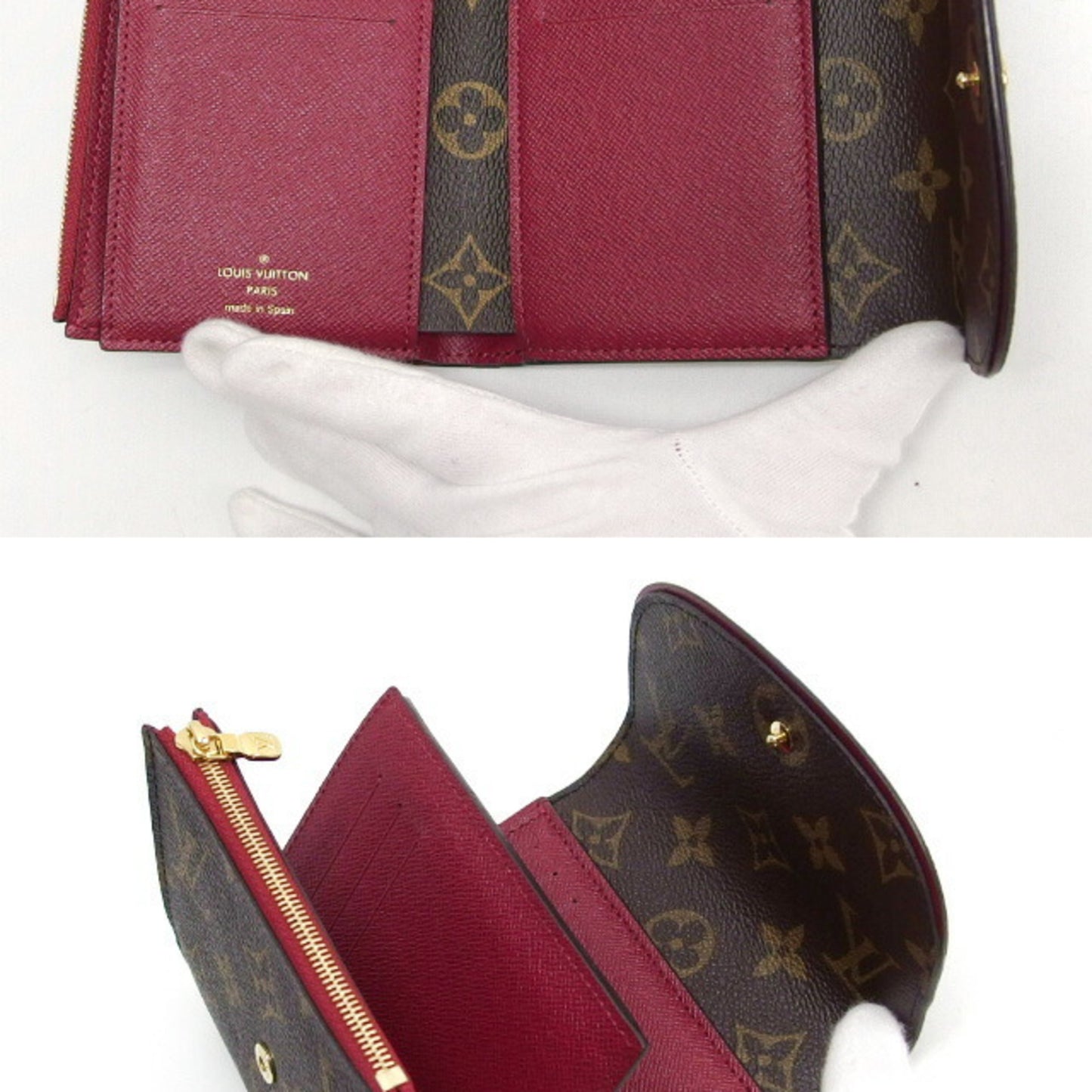 Louis Vuitton Monogram Portefeuille Ariane Tri-Fold Wallet