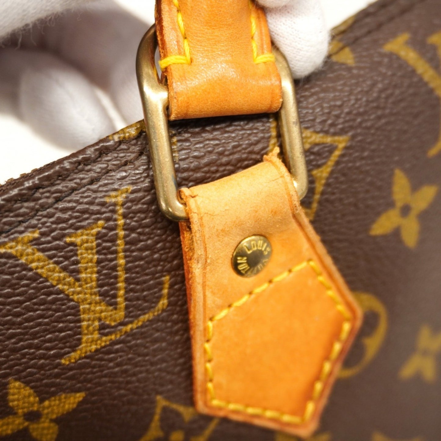 Louis Vuitton Monogram Alma Handbag M51130 Brown