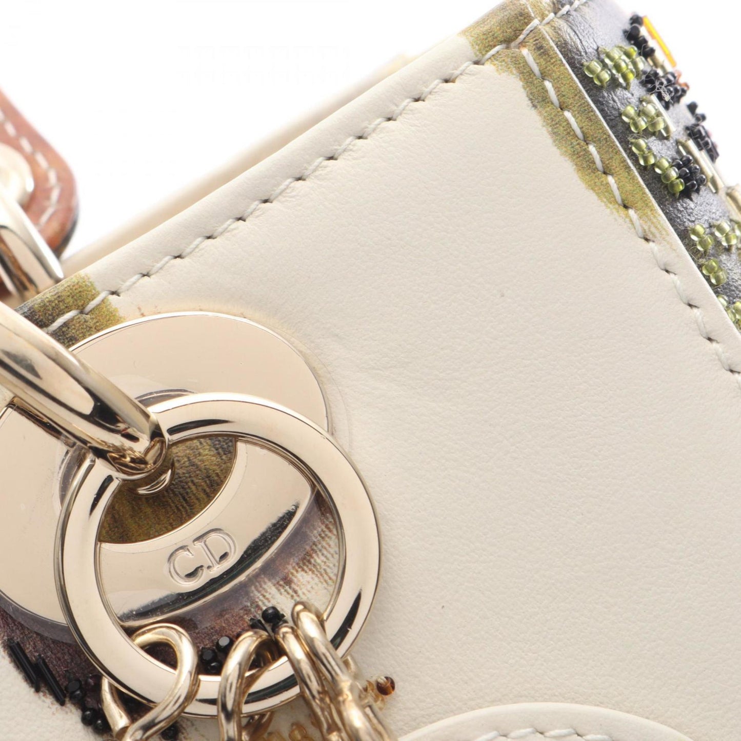 Leather Christian Dior Handbag