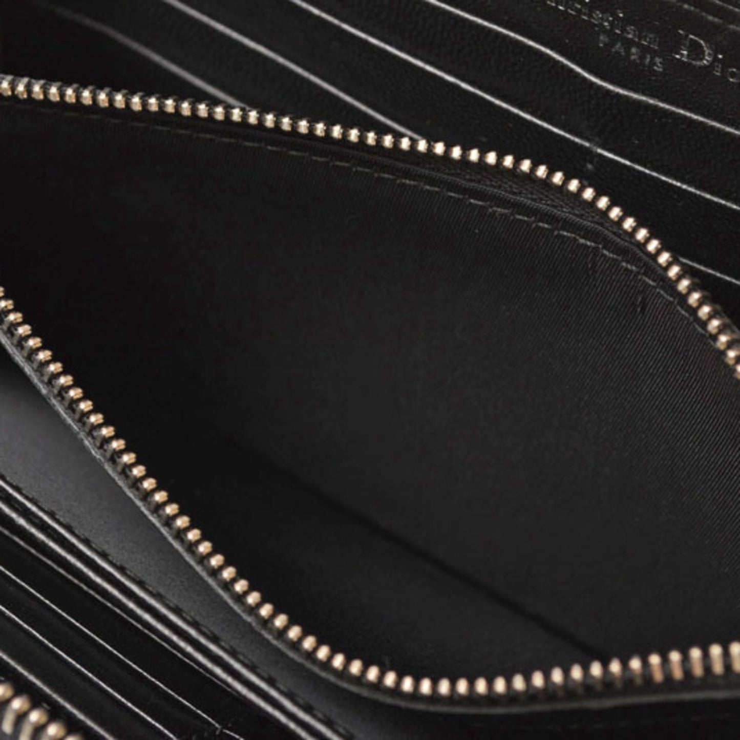 Christian Dior Diorissimo Silver Long Wallet