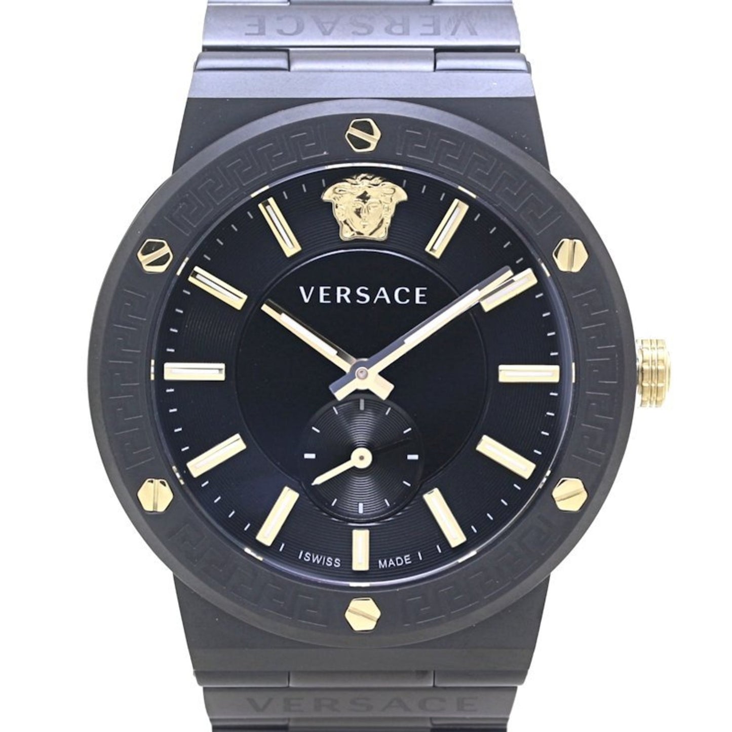 Versace Sporty Greca Vevi00620 Stainless Steel (Pvd Coated)