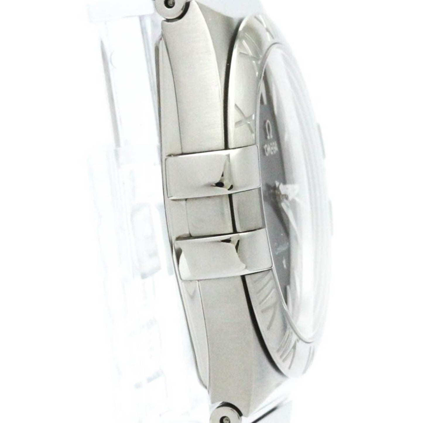 Polished Omega Constellation Date Quartz