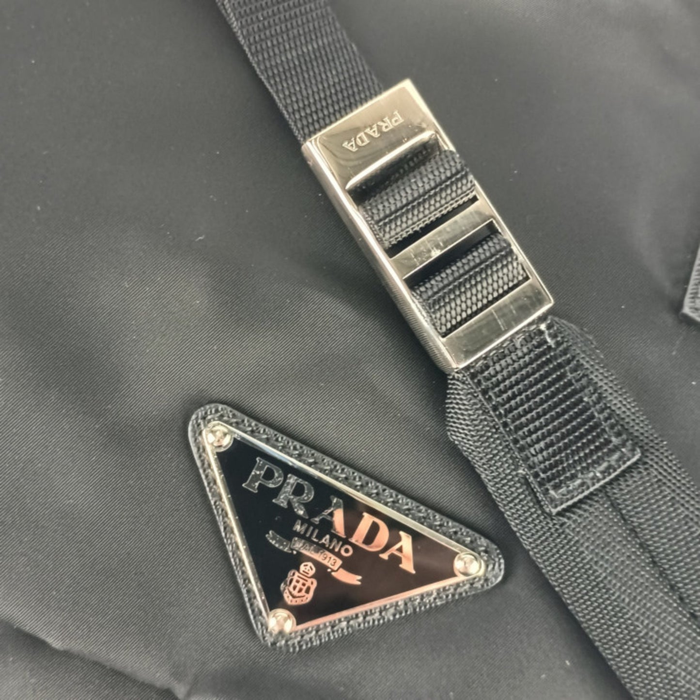 Prada Prada Shoulder Bag 2Vd013 Black Nylon Leather