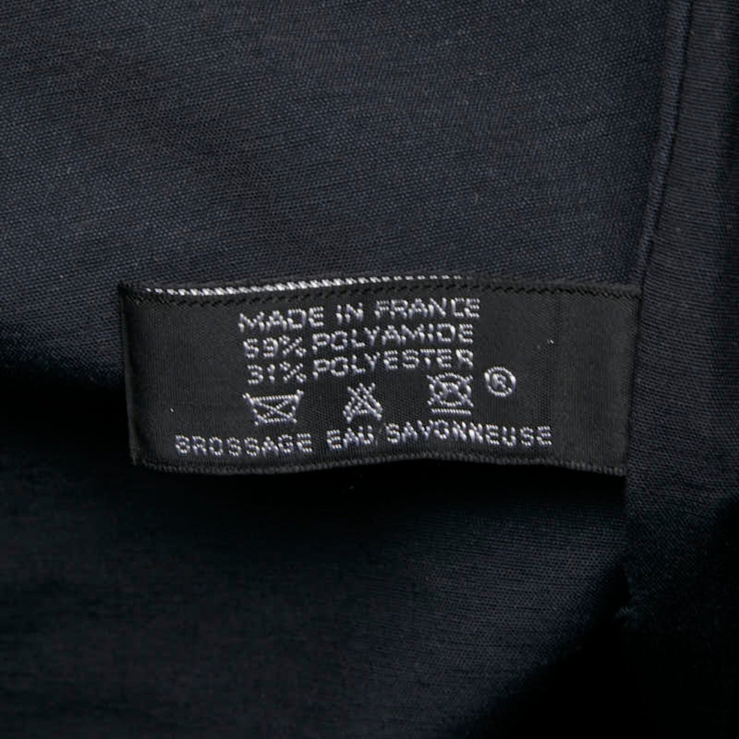 Hermes Air Line Cabas Handbag Tote Bag Gray Canvas