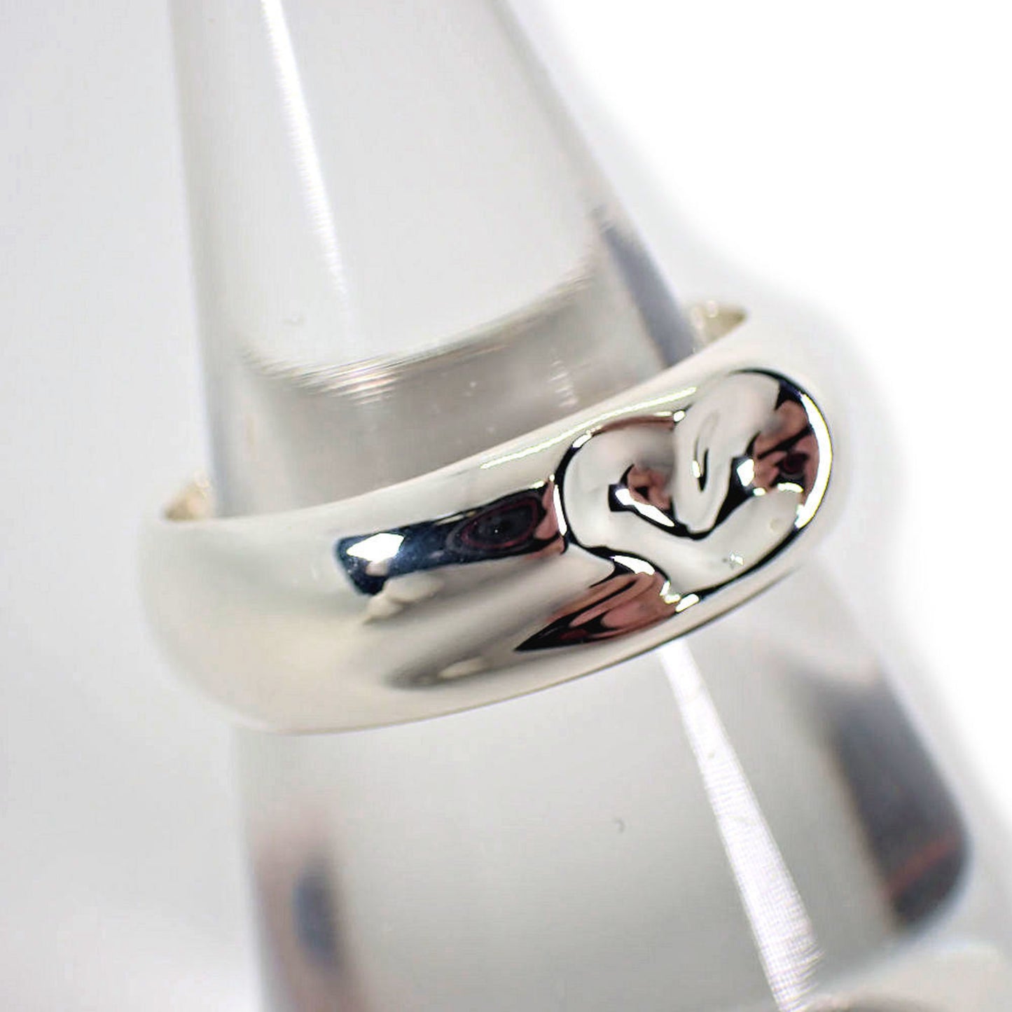 Tiffany 925 Heart Ring Size 11.5 J5-3