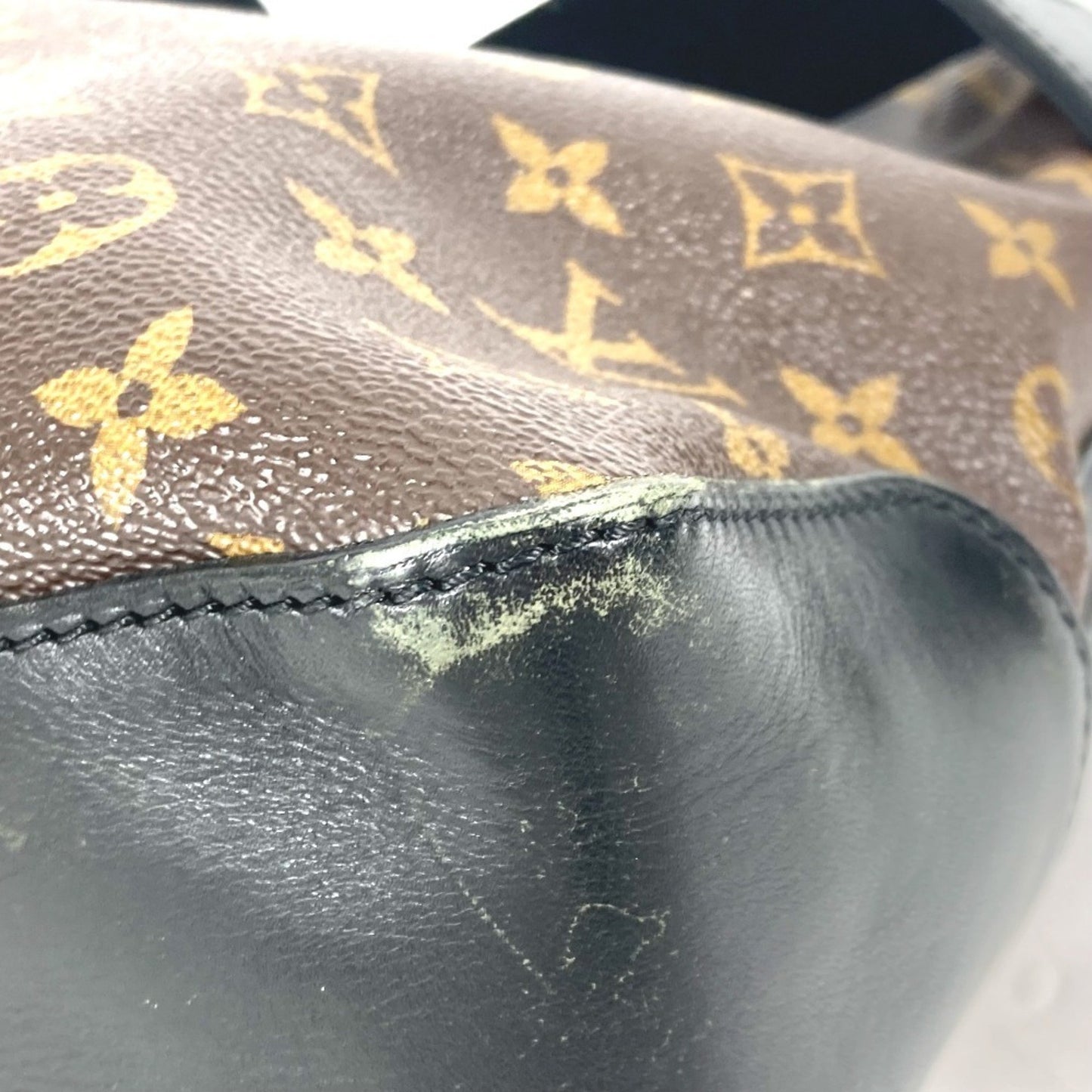 Louis Vuitton M40387 Monogram Macassar Torres Shoulder Bag In Canvas