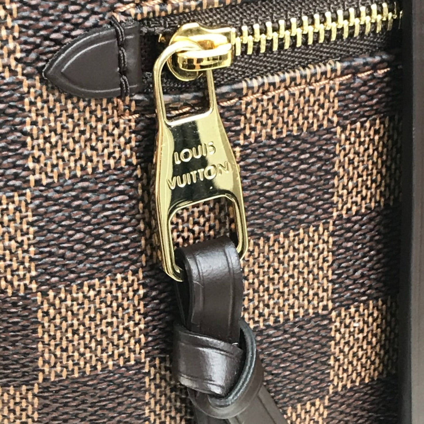 Louis Vuitton N41013 Damier Iena Mm Tote Bag/Shoulder Bag In Canvas