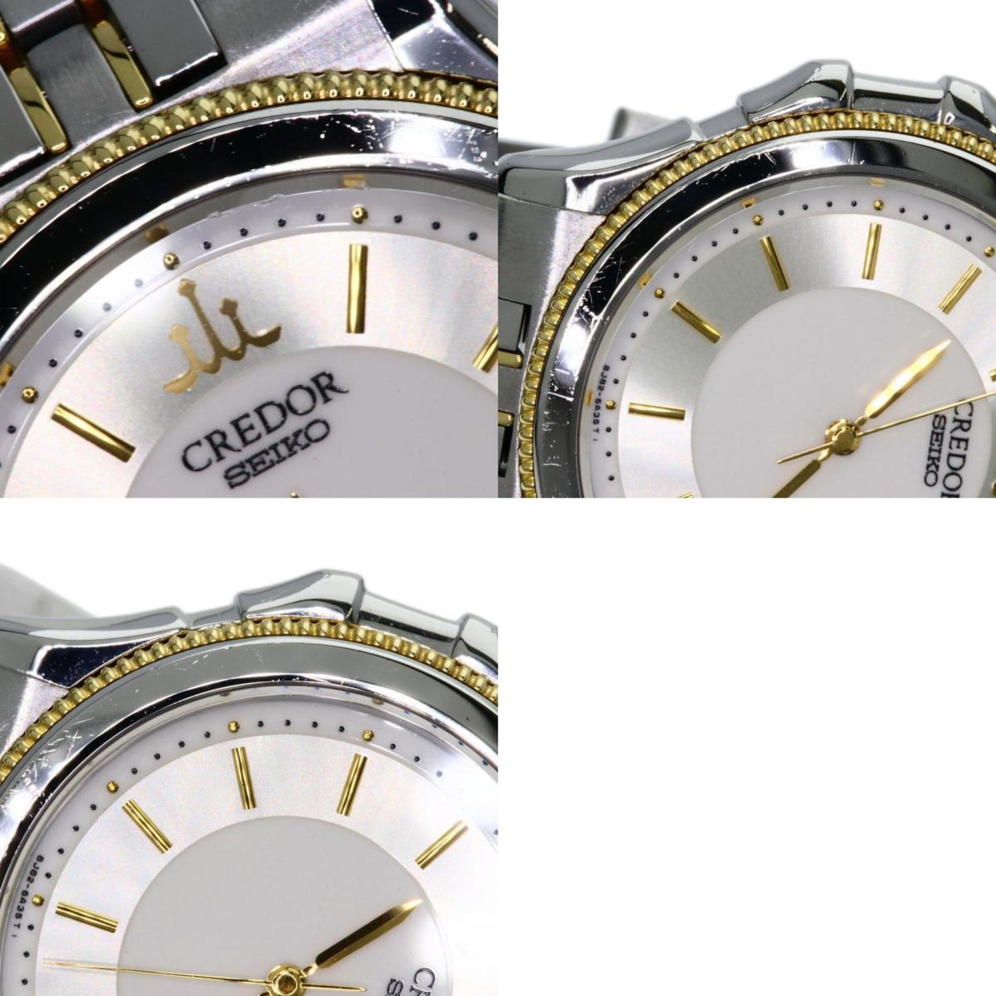 Seiko Gcax988 8J82-6A30 Credor Watch Stainless Steel Ssxk18Yg